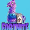 Llama Fortnit Diamond Paintings