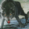 Mad Fenrir Wolf Diamond Paintings