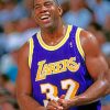 Magic Johnson Player Diamond Paintings