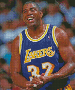 Magic Johnson Player Diamond Paintings