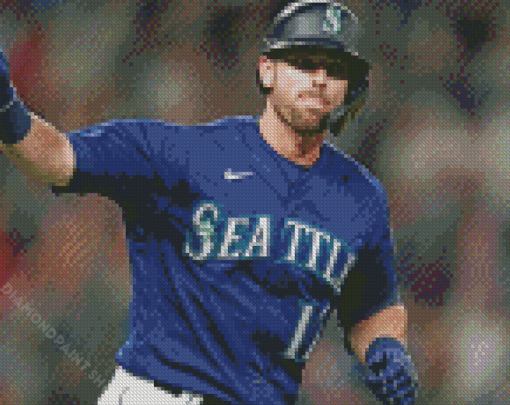 Mitch Haniger Seattle Mariners Diamond Painting