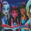 Monster High Cartoon Diamond Paintings