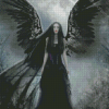 Moonlight Black Angel Diamond Paintings