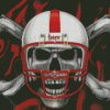 Nebraska Hsukers Blackshirts Skull Diamond Paintings