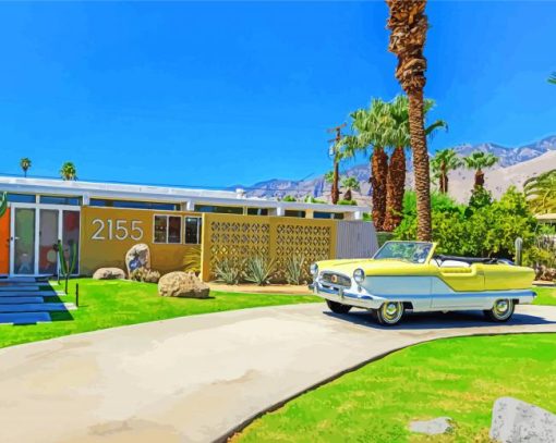 Aesthetic Palm Springs Diamond Paintings