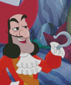 Captain Hook Cartoon Diamond Paintings