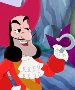 Captain Hook Cartoon Diamond Paintings