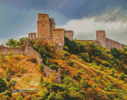 Rocca Maggiore Assisi Diamond Paintings