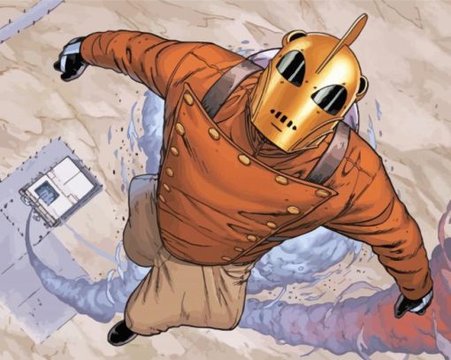 Rocketeer Superhoero Diamond Paintings