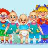 Rugrats Characters Art Diamond Paintings