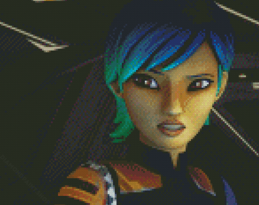 Sabine Wren Character Diamond Paintings