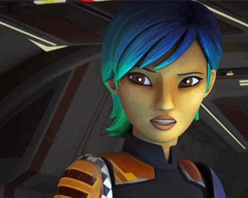 Sabine Wren Character Diamond Paintings