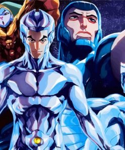 Silverhawks Heroes Diamond Paintings