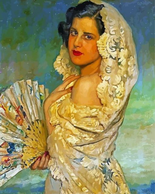 Spanish Lady Diamond Paintings