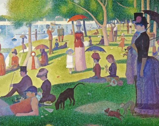 Sunday Afternoon George Seurat Diamond Paintings