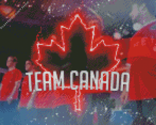 Team Canada Diamond Paintings