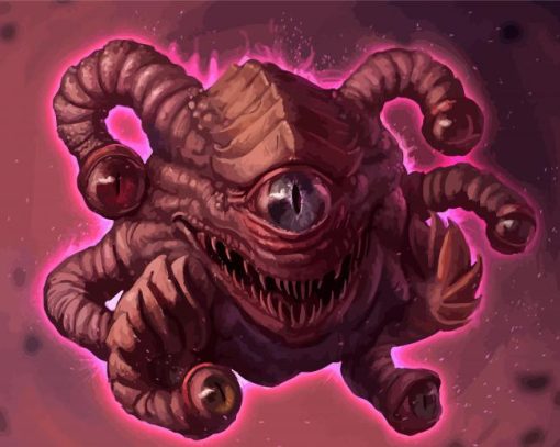 The Monster Beholder Art Diamond Paintings