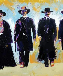 Tombstone Movie Cast Diamond Paintings