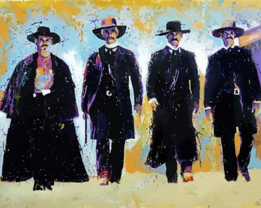 Tombstone Movie Cast Diamond Paintings