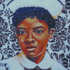 Vintage African Nurse Diamond Paintings