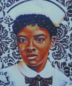 Vintage African Nurse Diamond Paintings