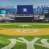 Yankee Stadium On Field Diamond Paintings