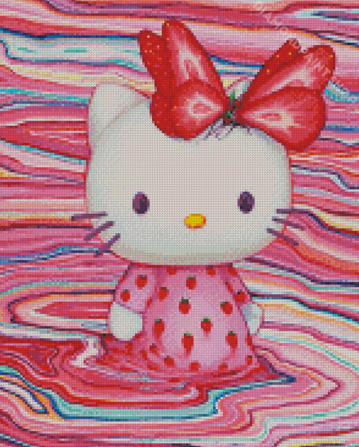 Gorgeouse Hello Kitty Diamond Paintings