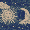 Aesthetic Moon And Sun Diamond Paintings