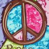 Aesthetic Peace Symbol Diamond Paintings