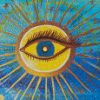 Aesthetic Third Eye Illustration Diamond Paintings