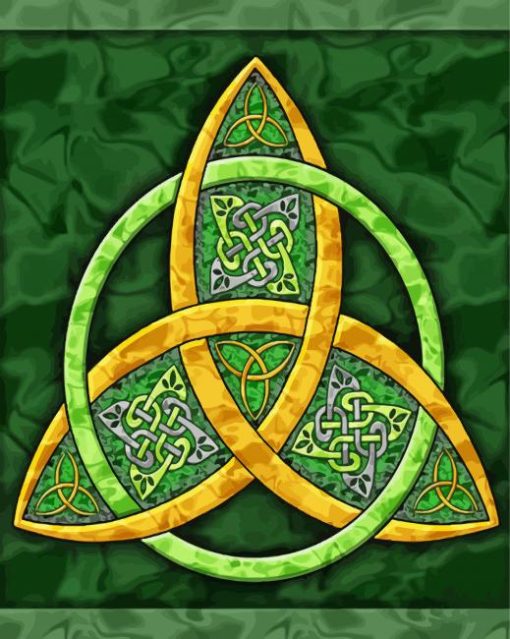 Aesthetic Triquetra Art Diamond Paintings