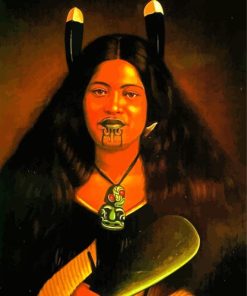 Aesthetic Maori Tiki Diamond Paintings