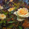 Aesthetic White Roses Diamond Paintings