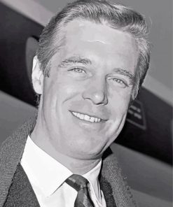 Black And Whit George Peppard Diamond Paintings