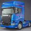 Blue Scania Diamond Paintings