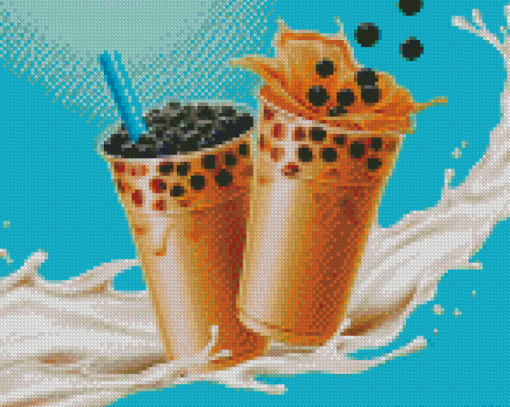 Bubble Tea Diamond Paintings