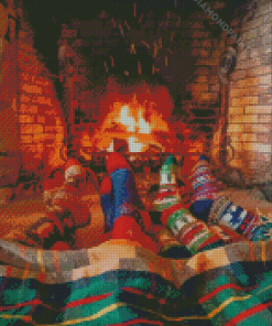 Christmas Stockings Diamond Paintings