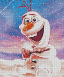 Cute Olaf Diamond Paintings