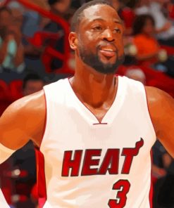 Dwayne Wade Basketballer Diamond Paintings