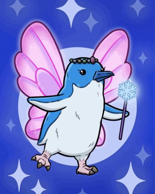 Fairy Penguin Illustration Diamond Paintings