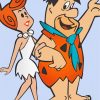 Fred Flintstone And His Wife Diamond Paintings