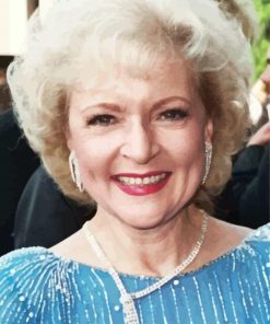 Betty White Actress Diamond Paintings