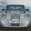 Grey Morgan Car Diamond Paintings