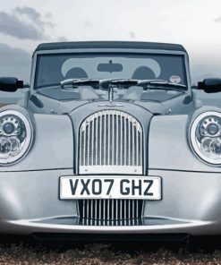 Grey Morgan Car Diamond Paintings