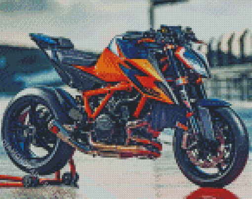 Ktm 790 Bike Diamond Paintings