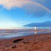 Lighthouse With Rainbow Diamond Paintings