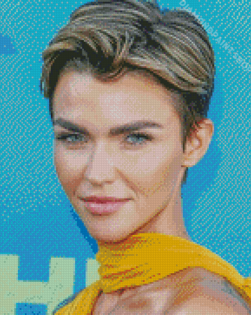 Model And Actress Ruby Rose Diamond Paintings