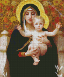 Our Lady Of The Ilies Diamond Paintings