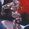 Powerfull Silver Surfer Diamond Paintings