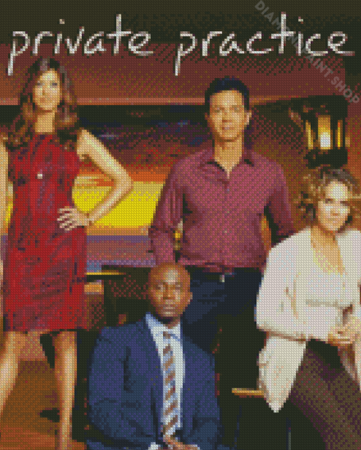 Private Practice Poster Diamond Paintings